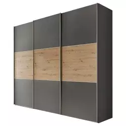 Ormar Sa Kliznim Vratima Includo 336/222/68 cm antracit, hrast artisan