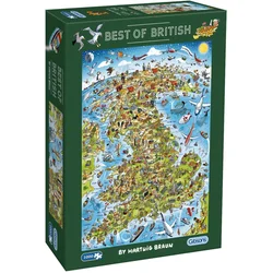 Gibsons - Puzzle Najboljše britansko - 1 000 kosov
