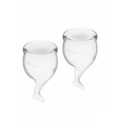 Menstrualne čašice Feel Secure Menstrual Cup Clear
