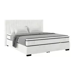 Box Krevet Maya C 200/220 cm , krem