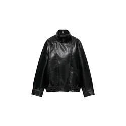 Pull&Bear Prehodna jakna črna