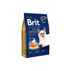 BRIT Hrana za mačke Premium by Nature Adult Salmon, 300g