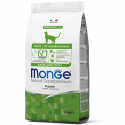 Monge Natural ADULT Monoprotein sa zecem 10kg za odrasle mačke