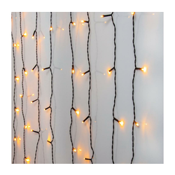 Eglo 410828 - LED spoljašnja božićna zavesa GOLDEN 80xLED 1,3m IP44 topla bela