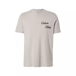 Calvin Klein Jeans Majica 30s  bež / črna / bela