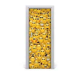 tulup.si Tapete na vratih Emotikone 75x205 cm