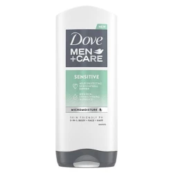 Dove Men gel za tuširanje za osjetljivu kožu, 400ml