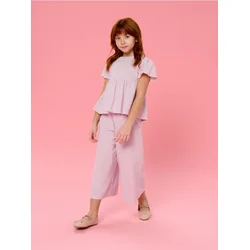 Sinsay - Komplet: bluza i pantalone - orhideja