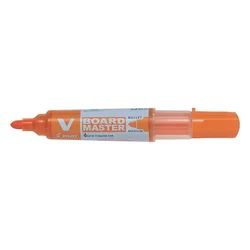 Marker za belo tablo, 2,2–5,2 mm, poševna konica, PILOT V-Board Master, oranžen