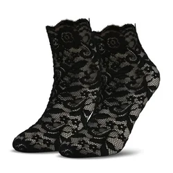 Gatta Journal 01 Lace Socks Nero
