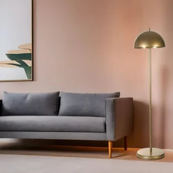 Opviq Podna lampa Büyük Retro, 170 cm, E27, Zlatne boje