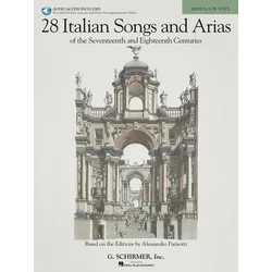 28 ITALIAN SONGS AND ARIAS MEDIUM LOW+AUDIO ACCESS