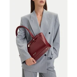 Ročna torba Nine West EO-GOLDEN FRAME-LDA9424 Bordo rdeča