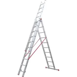 Trodelne merdevine 3x10 6,7m 3010 ( 16 )