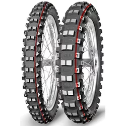 Mitas Terra Force-MX MH ( 70/100-10 TT 41M dupla oznaka 2.50-10, zadnji toak, Mischung Medium HARD, NHS, rot & gruen )