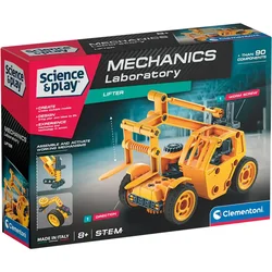 Science &amp, Play: Gradbeni komplet dvigala - Clementoni