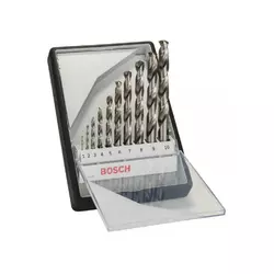 BOSCH PLAVI ALAT 10-delni Robust Line set burgija za metal HSS-G DIN 338 135° 2607010535