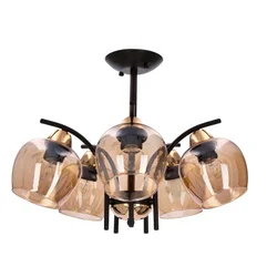 Merra Luster Crni 5x40W E27 ( 15009 )