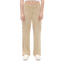 Cropp - Pantalone s cargo dA3epovima - Krem