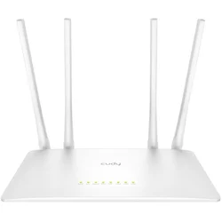CUDY WiFi ruter WR1200 AC1200 Dual Band 2.4+5Ghz MESH 1W/4LAN 10/100Mbps, 4x5dBi, GUEST/WPS/DDNS