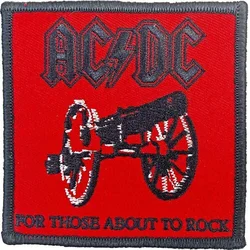 AC/DC For Those About To Rock 2 Našitek za šivanje