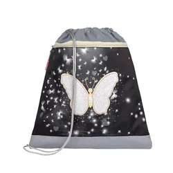 Belmil Sportka torba za devojčice Amazing butterfly 336-91, Siva