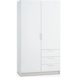 Ormar 96x176 komb bela