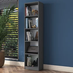 Hanah Home Polica 40x161,8x25cm Antracit