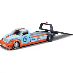 Maisto Flatbed - 2019 Ford GT Heritage Edition, svetlo modra, 1:64
