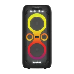 BKK Bluetooth zvučnik K6501D, 25W, 2 mikrofon ulaza, Crni
