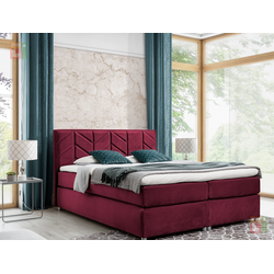 Boxspring postelja Jodla - 200x200 cm