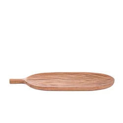HOMLA Dekorativna drvena tacna Acacia, Braon