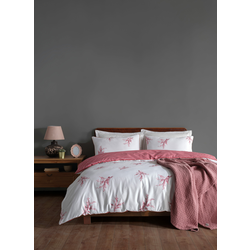 L`ESSENTIEL MAISON Ranforce posteljina (140 x 200) Meltem Pink