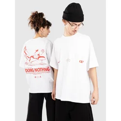 Another Cotton Lab Doing Nothing T-Shirt white