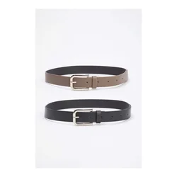 Trendyol ženski pojas model Twoaw26Ke00002, crna-mink / crna