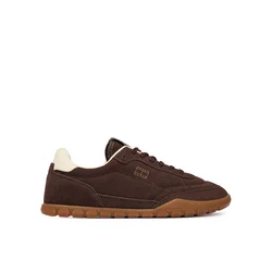 Superge Tommy Jeans Tommy Jeans Low Suede Runner EM0EM01800 Rjava