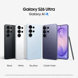 SAMSUNG Galaxy S26 Ultra 5G 12/512GB Cobalt Violet (SM-S948BZVGEUC)