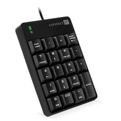 CONNECT IT CKB-0060-BK - Žičana numerička tastatura, crna