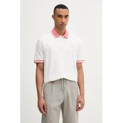 BOSS Orange polo majica moška bombažna