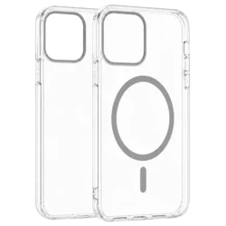 Transparent Color Ring MagSafe maska za iPhone 13 Pro Max – Siva