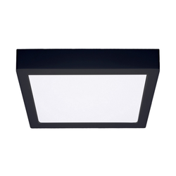 Solight WD175-B- LED plafonsko svetlo LED/24W/230V 3000/4000/6000K crno četvrtasto