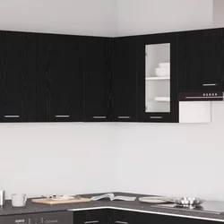 Viseći ormarić s policom Zidne Lyon Crni hrast 57 x 57 x 60 cm