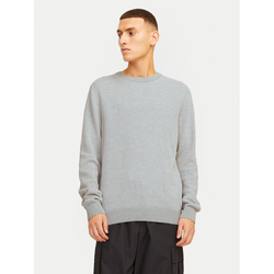 JACK & JONES Muški džemper 12258139, Sivi