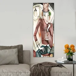 Wallity Slika na platnu 30x80cm