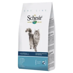Schesir Hrana za mačke sa dugom dlakom, Hairball Piletina - 400 g