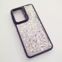 Maska Crystal Dots za Samsung A26 5G/ A266B ljubicasta