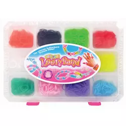 LOOM BAND Set za izradu narukvica 1800 gumica 16977