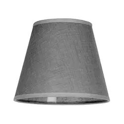 Duolla - Abažur za stolnu lampu SOFIA XS E14 prečnik 18,5 cm siva