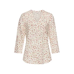 LASCANA Bluza  kremna / karamel