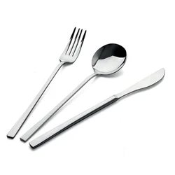 Hermia Set pribora za jelo, 36 komada, Srebrne boje